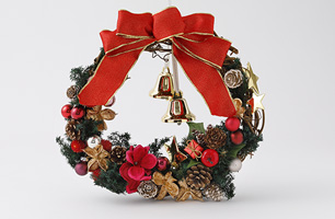 クリスマスリースをつくろう!