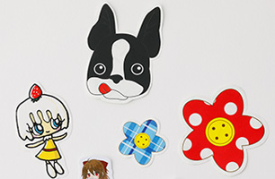 だれでもカンタン!イラストステッカー