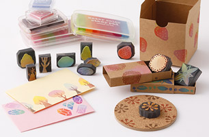 消しゴムハンコのロゴデザイン