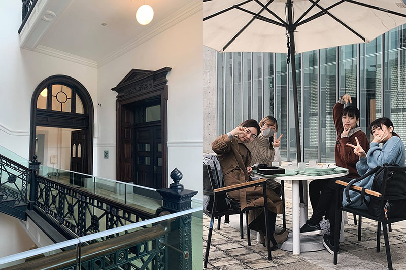 現代建築論の授業で上野公園周辺の建物の見学に行ってきました