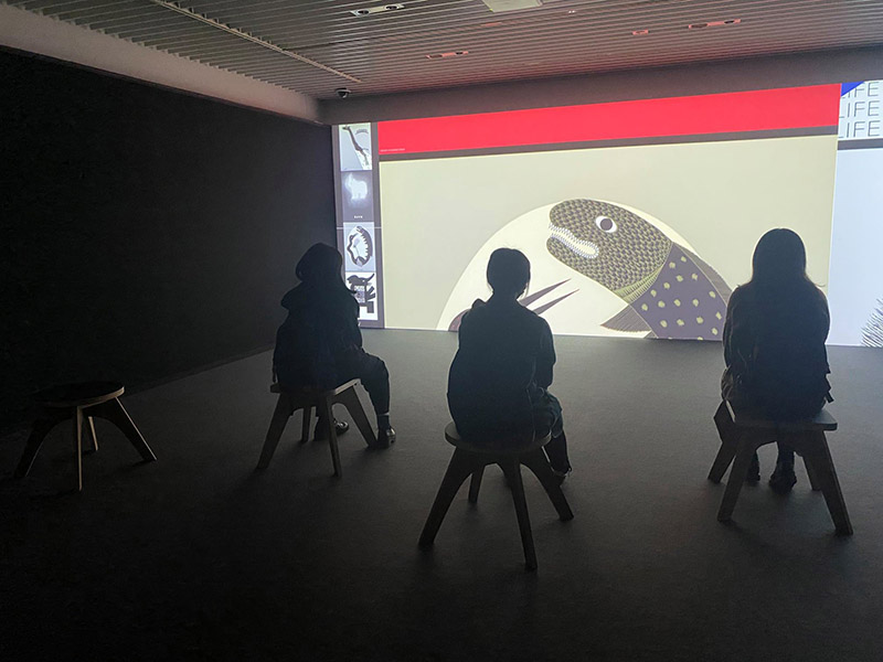 ビジュアルデザイン科　見学