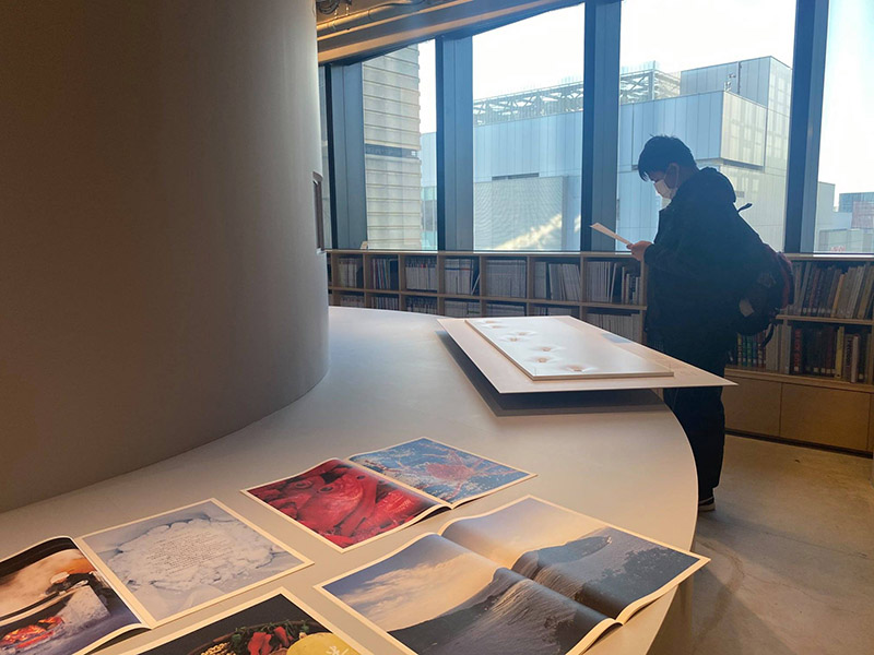 ビジュアルデザイン科　見学