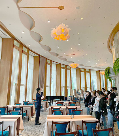 研修旅行　スペースデザイン科　