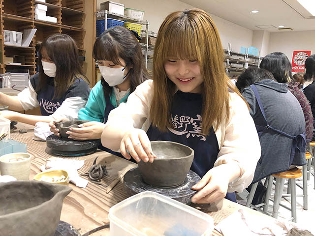 研修旅行　ビジュアルデザイン科　陶芸の里