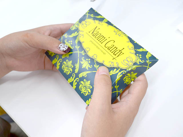 ビジュアルデザイン科「お菓子のパッケージデザイン」