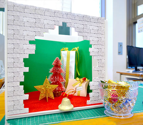 2023年7月29日(土)デザイン体験 SD科 ウィンドウディスプレイ