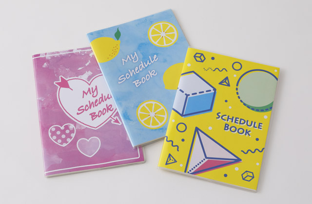 【ダイアリーの表紙デザイン】