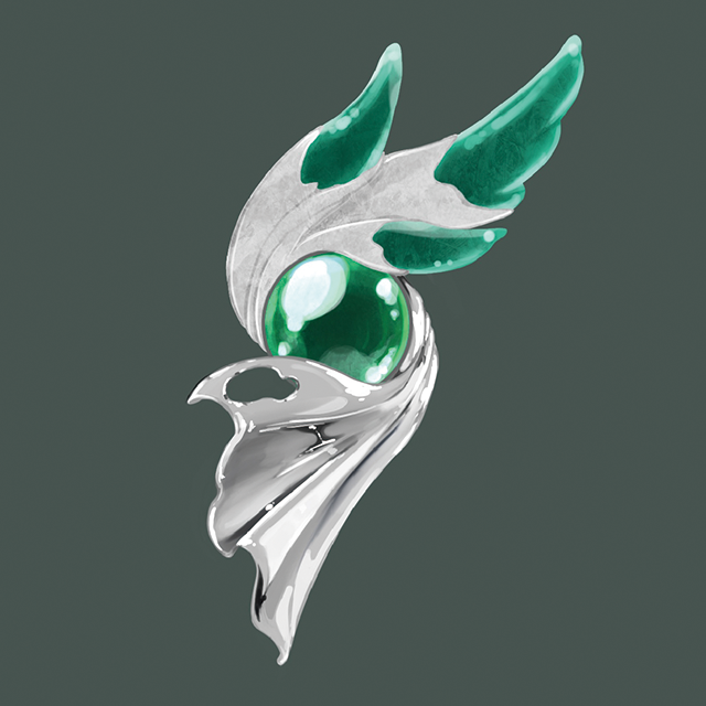 翡翠ジュエリー大賞：山田釉子2年次