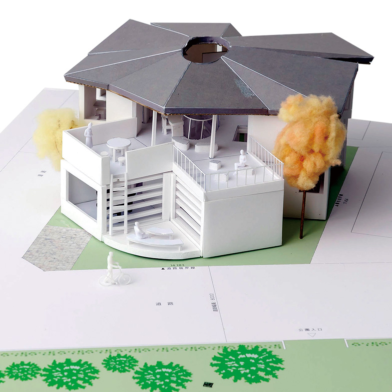 スペースデザイン科 2年生　吉田　彩虹さん　進級制作