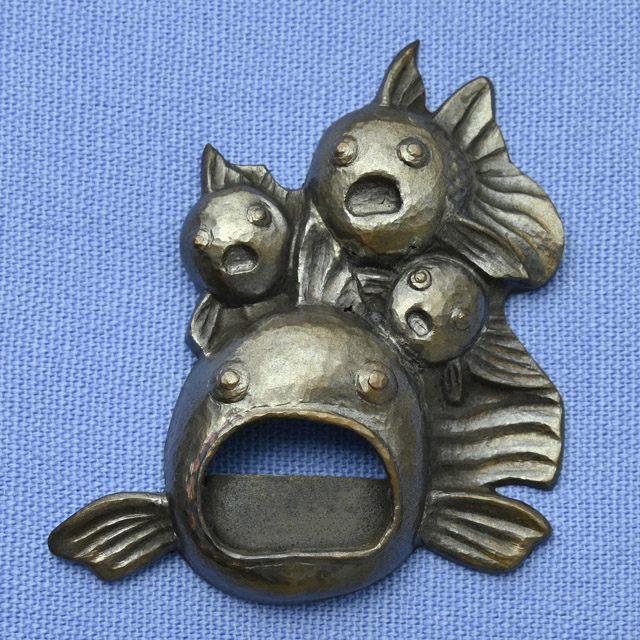 木村 リオ　「銅銀打ち出し『興味津々』」