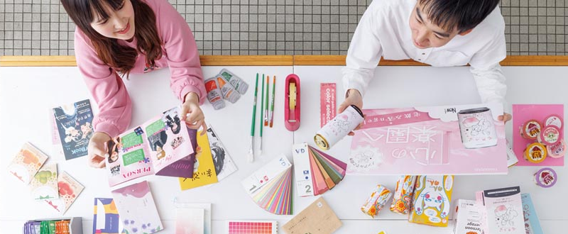 ビジュアルデザイン科イメージ