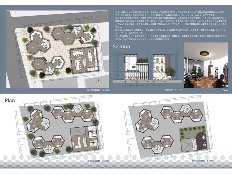 建築模型　卒業制作