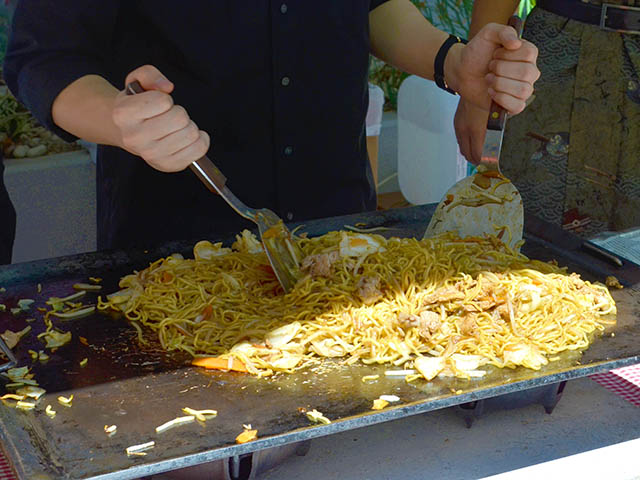 グランプリを獲得した「焼きそば」のスペースデザイン科学生有志